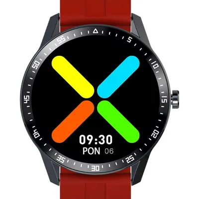 Smartwatch męski G. Rossi sw018-4 black/red (sg012d) własne tarcze