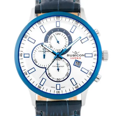Zegarek męski Rubicon rncd71 - chronograf (zr082d)
