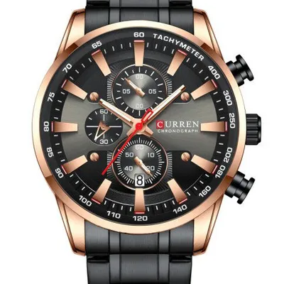 Zegarek męski Curren 8351 (zc022d) chronograf +box