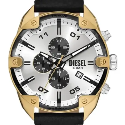 Zegarek męski Diesel spiked chronograph dz4671 + box