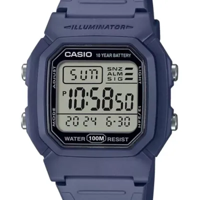 Zegarek męski Casio w-800h-2a (zd100c) - klasyka + box
