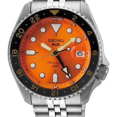Zegarek męski Seiko 5 sports ssk005k1 gmt automat wr100 + box
