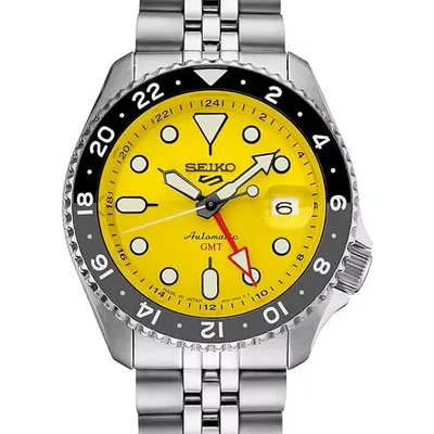 Zegarek męski Seiko 5 sports ssk017k1 gmt automat wr100 + box