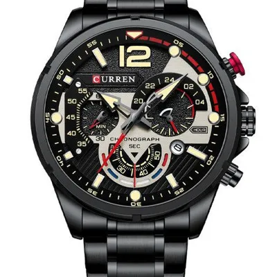 Zegarek męski Curren 8395 (zc019b) - chronograf