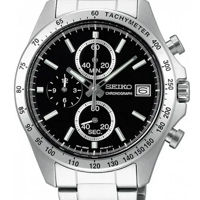 Zegarek męski Seiko chronograph casual quartz sbtr005 + box