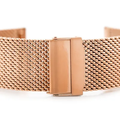 Bransoleta Pacific m8 - siatka hq - rosegold 22mm
