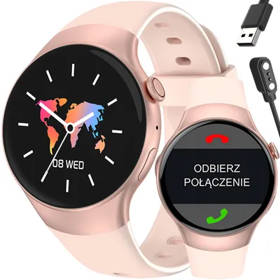 Smartwatch unisex Rubicon rnce87 - wykonywanie połączeń (sr031b)