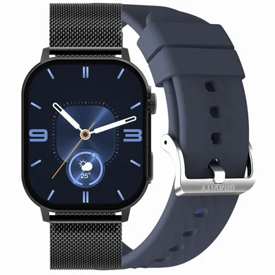 Smartwatch unisex Gravity gt15-12 - rozmowy bluetooth, dodatkowy pasek (sg029l)