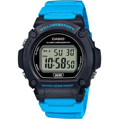 Zegarek męski Casio w-219h-2a2vef (zd207f) + box