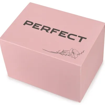 Prezentowe pudełko na zegarek - Perfect - różowe