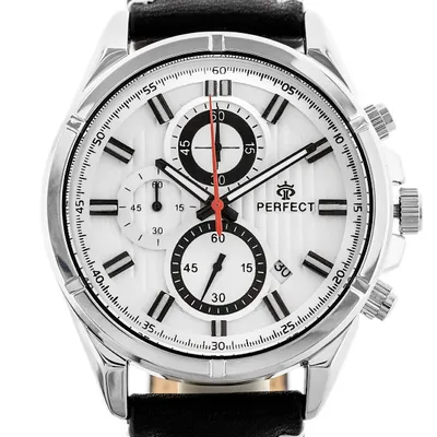 Zegarek męski Perfect ch03l - chronograf (zp352a) + box