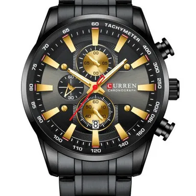 Zegarek męski Curren 8351 (zc022c) chronograf +box