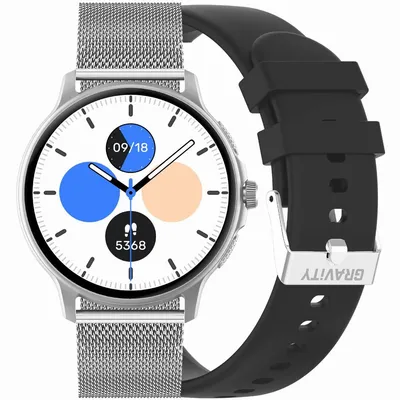 Smartwatch unisex Gravity gt12-7 - rozmowy bluetooth, dodatkowy pasek (sg035g)