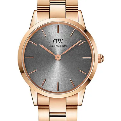 Zegarek męski Daniel Wellington iconic link grey dw00100332 (zw003a)