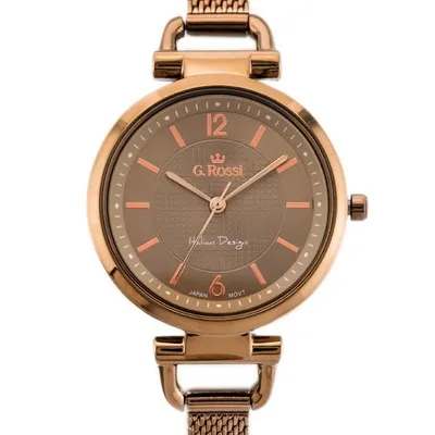 Zegarek G. Rossi - lesti - 3652b (zg772g) - copper + box