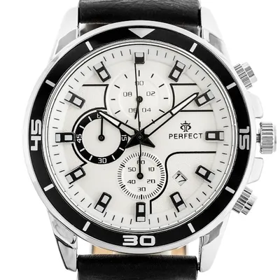 Zegarek męski Perfect ch02l - chronograf (zp351a) + box
