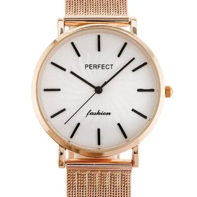 Zegarek damski Perfect e334 - siatka (zp932f) + box