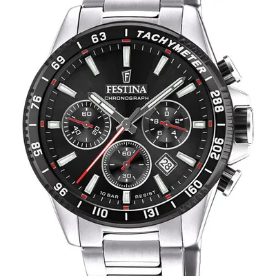 Zegaręk męski Festina timeless chronograph 20560/6 + box