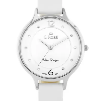 Zegarek damski G. Rossi - 10411a-3c1 na pasku (zg714a) + box
