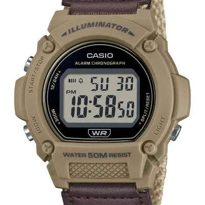 Zegarek męski Casio w-219hb-5a + box