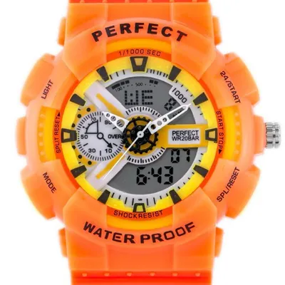 Zegarek męski Perfect shock (zp219f) - orange