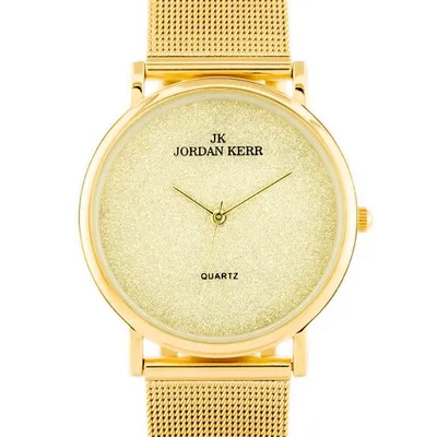 Zegarek damski Jordan Kerr - c3129 (zj928b) gold