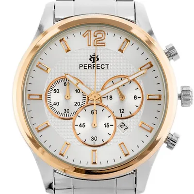 Zegarek męski Perfect ch01m - chronograf (zp355b) + box