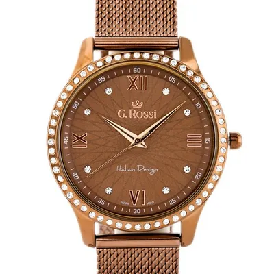 Zegarek G. Rossi - 6748b-2b3 (zg788e) brown + box