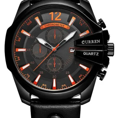Zegarek męski Curren 8176 (zc025d) + box