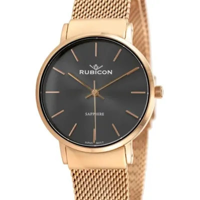 Zegarek damski Rubicon rnbe28 - rosegold (zr623a)