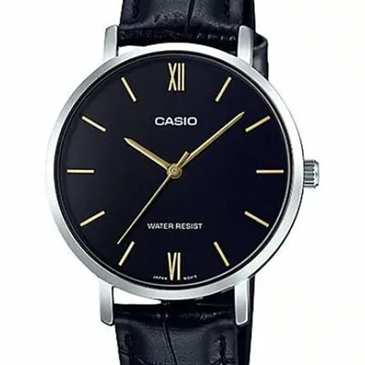 Zegarek męski Casio mtp-vt01l-1b + box (zd165g)