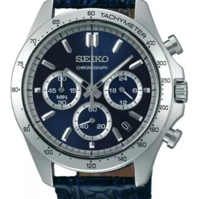 Zegarek męski Seiko chronograph blue spirit sbtr019 + box