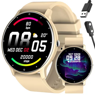 Smartwatch unisex Gravity gt1-6 - pulsometr, własne tarcze (sg015f)