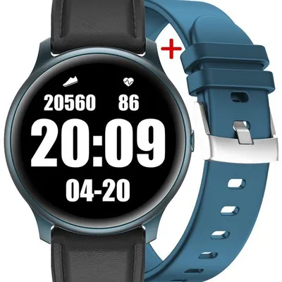 Smartwatch męski G. Rossi g.rswsf1-6f1-1 blue/black + dodatkowy pasek (sg003d)