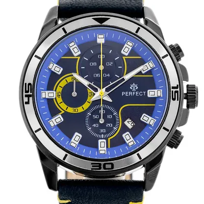 Zegarek męski Perfect ch02l - chronograf (zp351e) + box