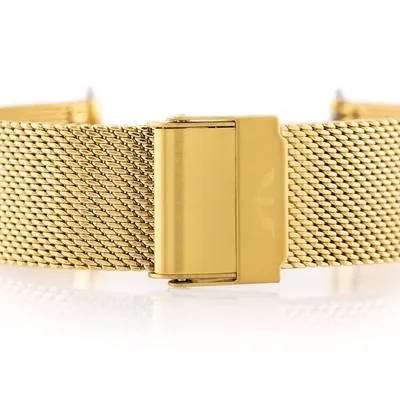 Bransoleta Bisset (bb009b) - złota 12mm