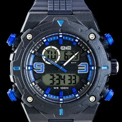 Zegarek męski Oceanic oc-109-02 - multitime - wr100 (ze018b)
