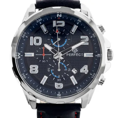 Zegarek męski Perfect ch05l - chronograf (zp353d) + box