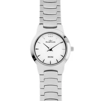 Zegarek damski Rubicon rnbc21 - silver (zr568a)