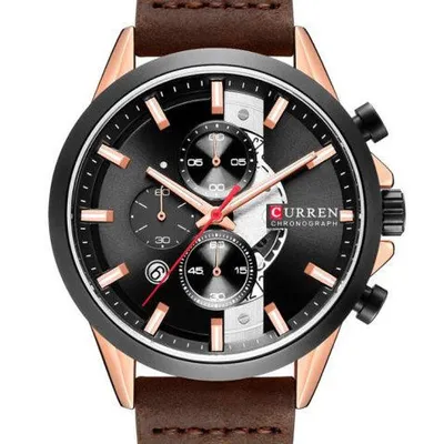 Zegarek męski Curren 8325 (zc024d) - chronograf
