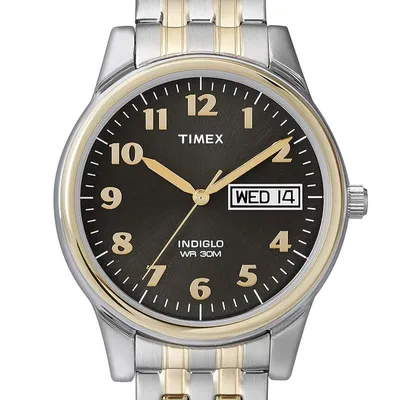 Zegarek męski Timex charles two-tone t26481 indiglo + box