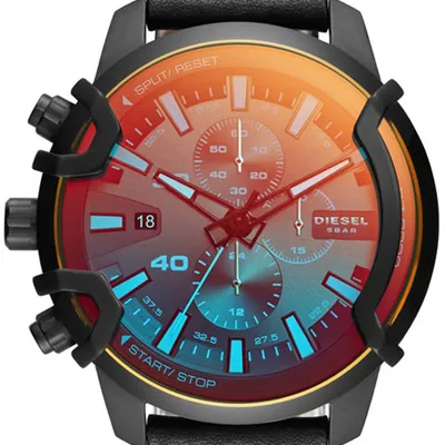 Zegarek męski Diesel griffed chronograph dz4519 + box