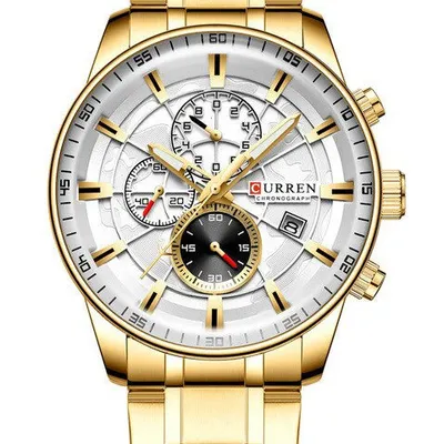 Zegarek męski Curren 8362 (zc017c) chronograf +box