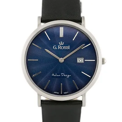 Zegarek męski G. Rossi - 10853a - slim (zg184b) + box