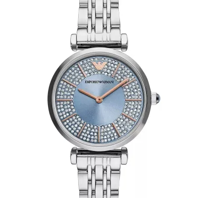 Zegarek damski Emporio Armani ar11594 - gianni t-bar (zi512d)