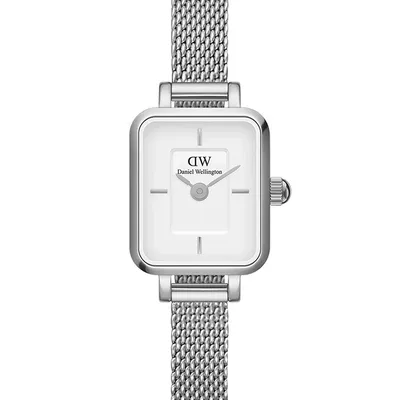 Zegarek damski Daniel Wellington quadro mini 15mm dw00100726 + box (zw524b)
