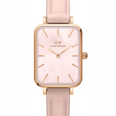 Zegarek damski Daniel Wellington quadro pressed melrose pearl 20mm dw00100508 + box (zw521a)