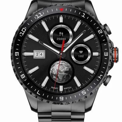 Smartwatch męski Gravity gt16-2 - wykonywanie połączeń, ciśnieniomierz (sg034b)