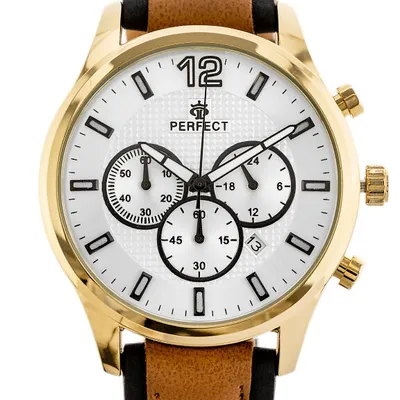 Zegarek męski Perfect ch01l - chronograf (zp354c) + box