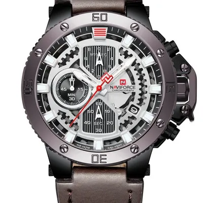 Zegarek męski Naviforce nf9159 - (zn105c) + box